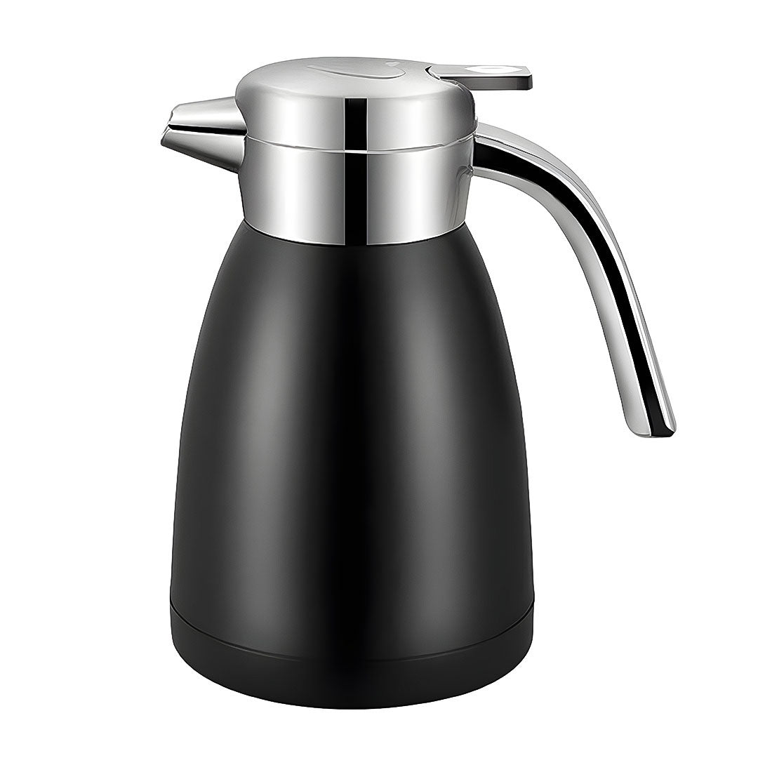 1.2L Stainless Steel Water Bottle Black