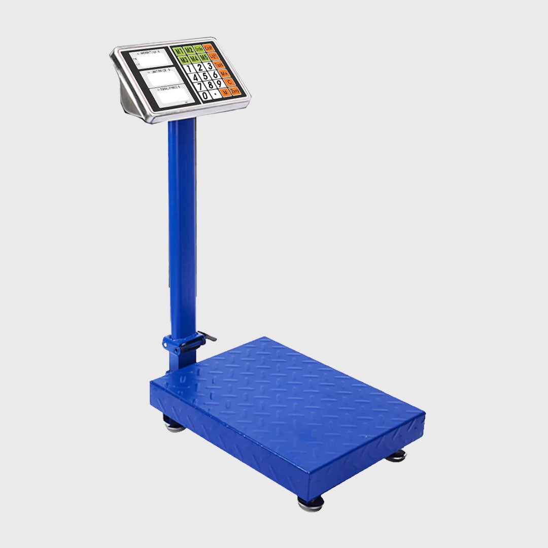 150kg Electronic Platform Scale Blue