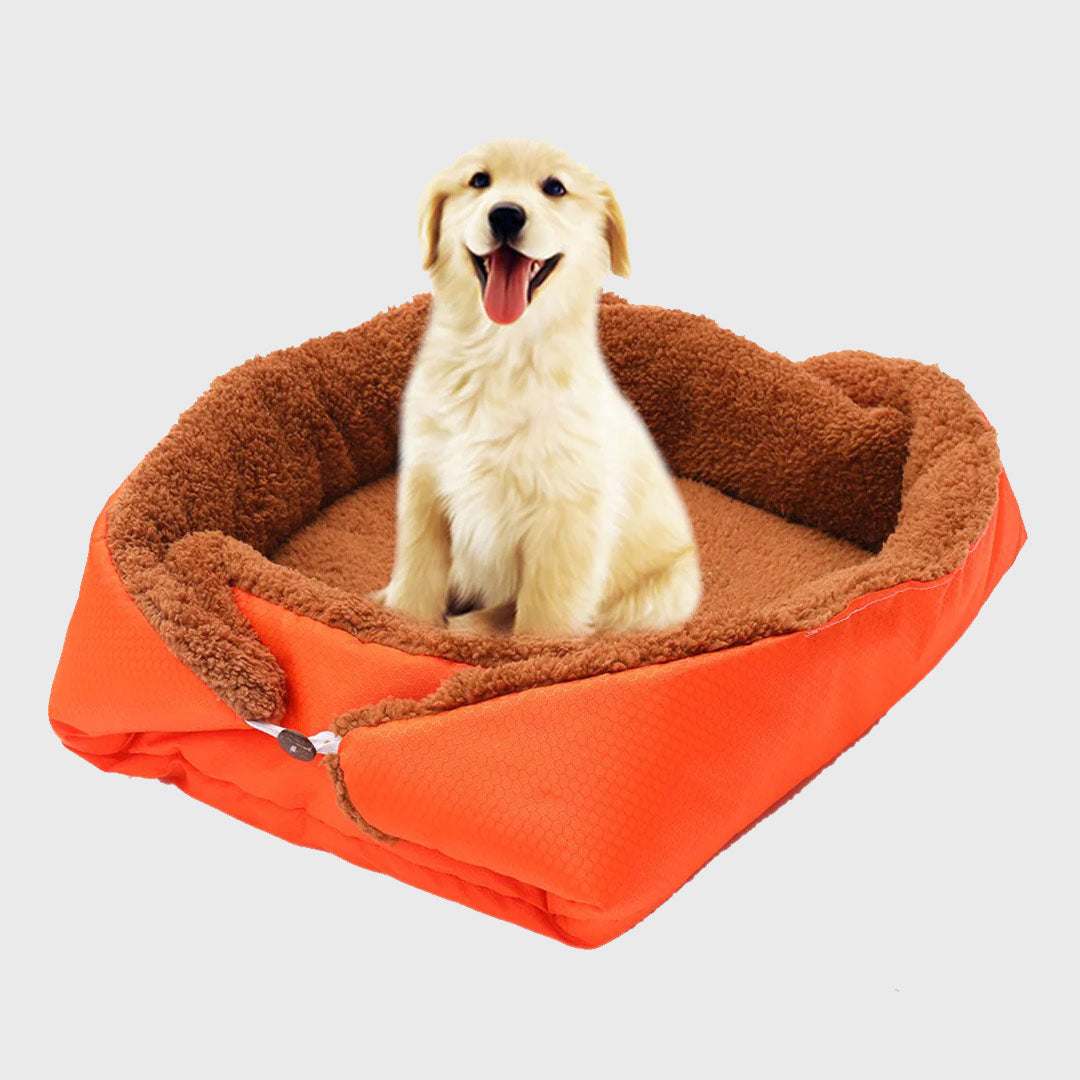 Orange Dual-purpose Cushion Pet Mat