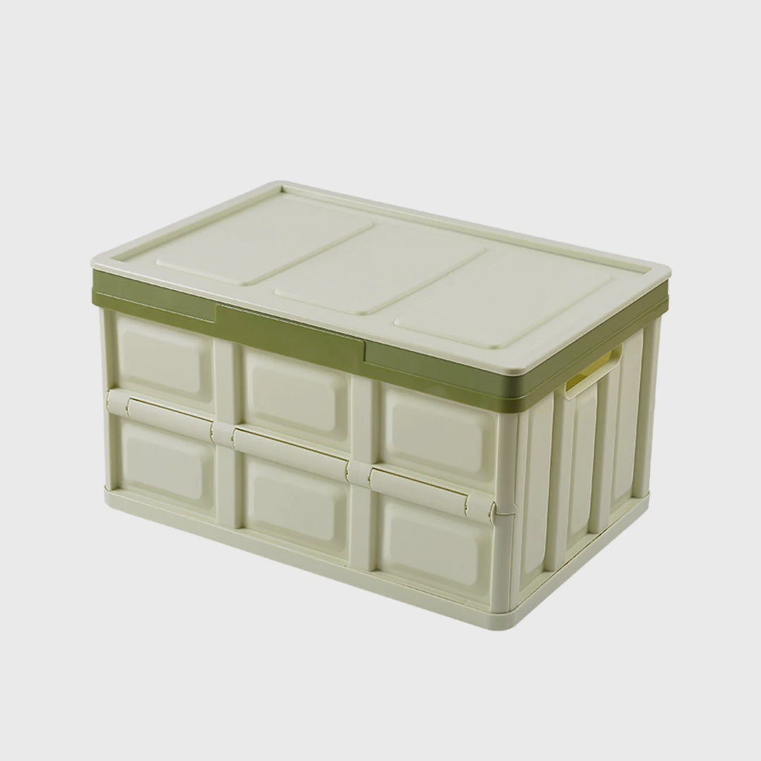 56L Collapsible Car Trunk Storage Box Green