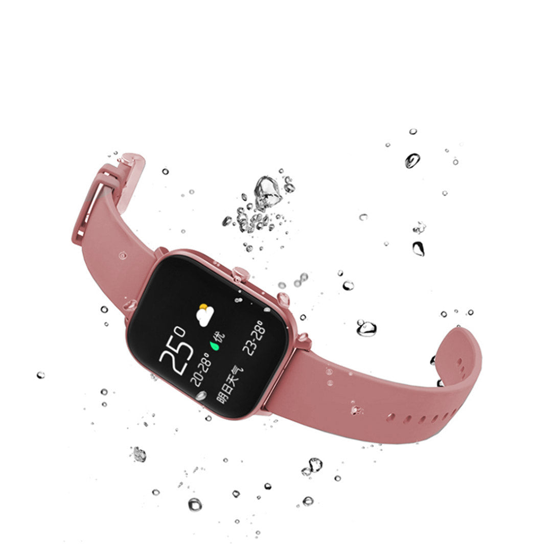 Waterproof Smart Watch Heart Rate Monitor P8 Pink
