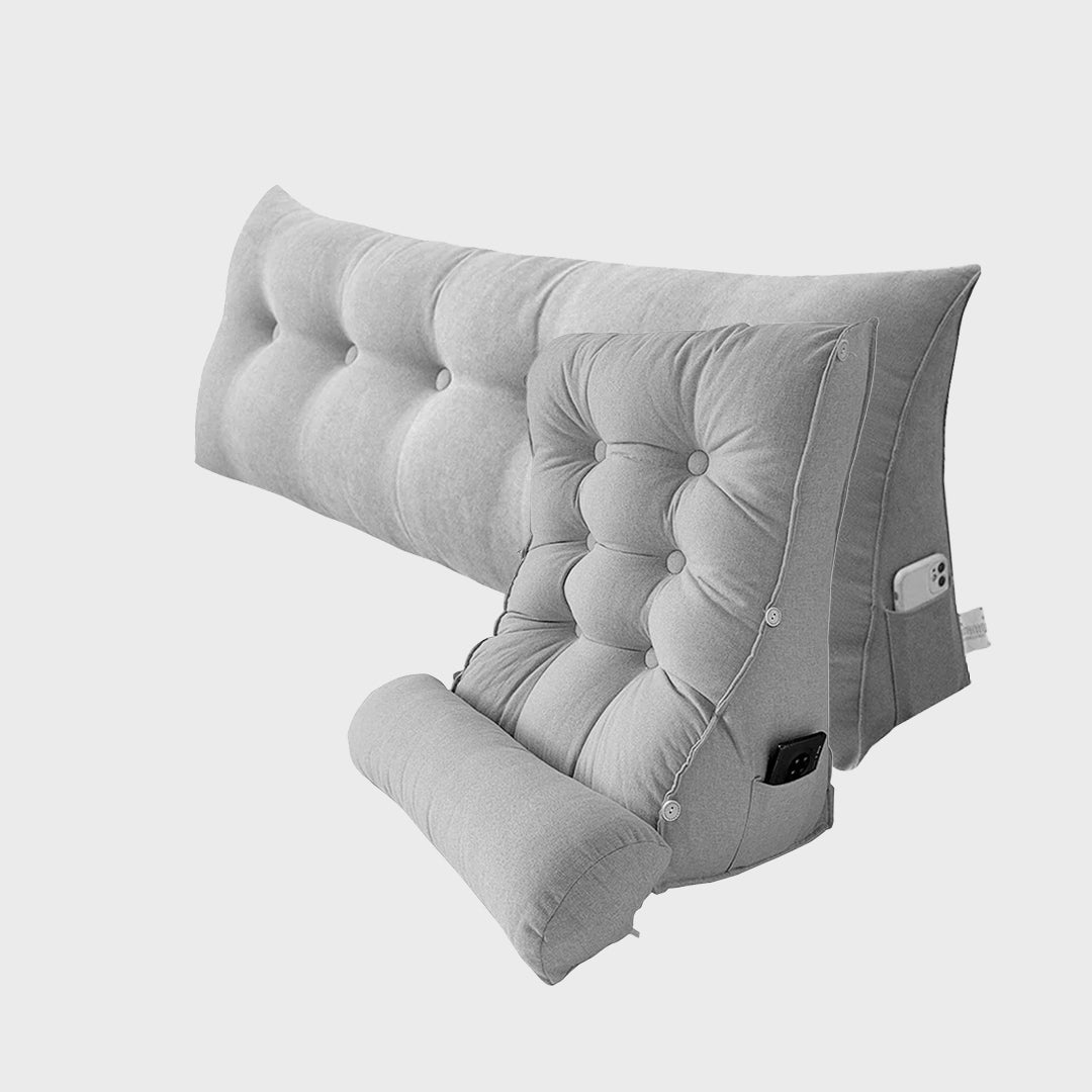 Headboard & Lumbar Pillows