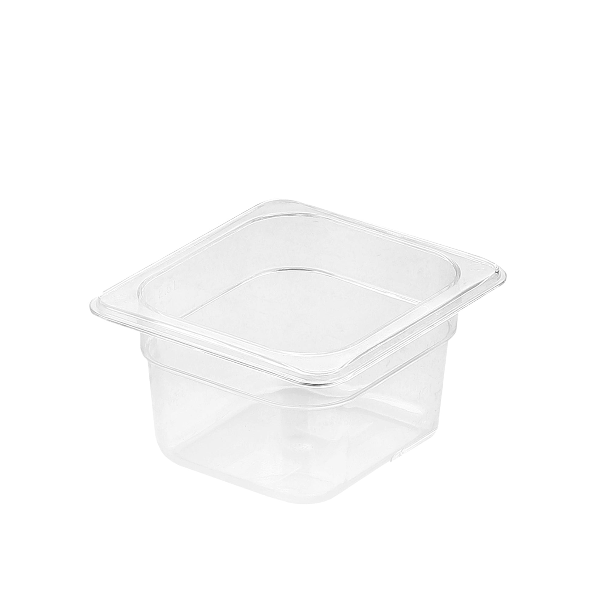 100mm Clear GN Pan 1/6 Food Tray