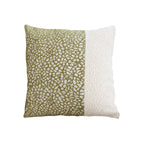 SOGA 50cm Modern Two-Tone Textured Block Design Throw Pillow