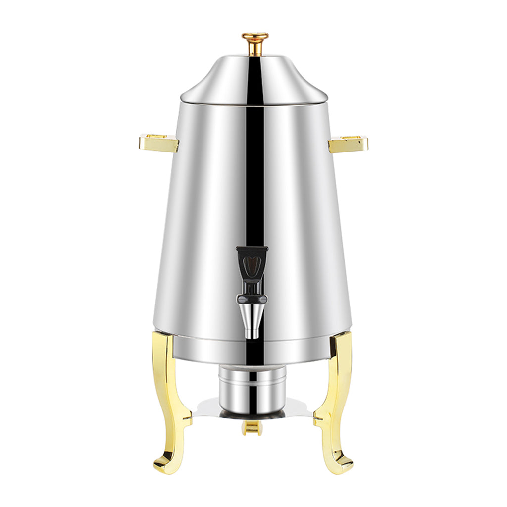Stainless Steel Dispenser Beverage Juicer Container Jug with Side Handles