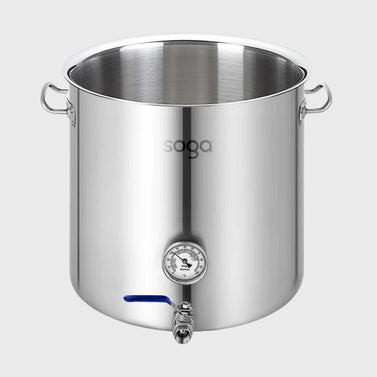 SOGA Stainless Steel 130L Brewery Pot No Lid 55*55cm