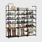 19-Shelf Tier Shoe Storage Shelf with Handle