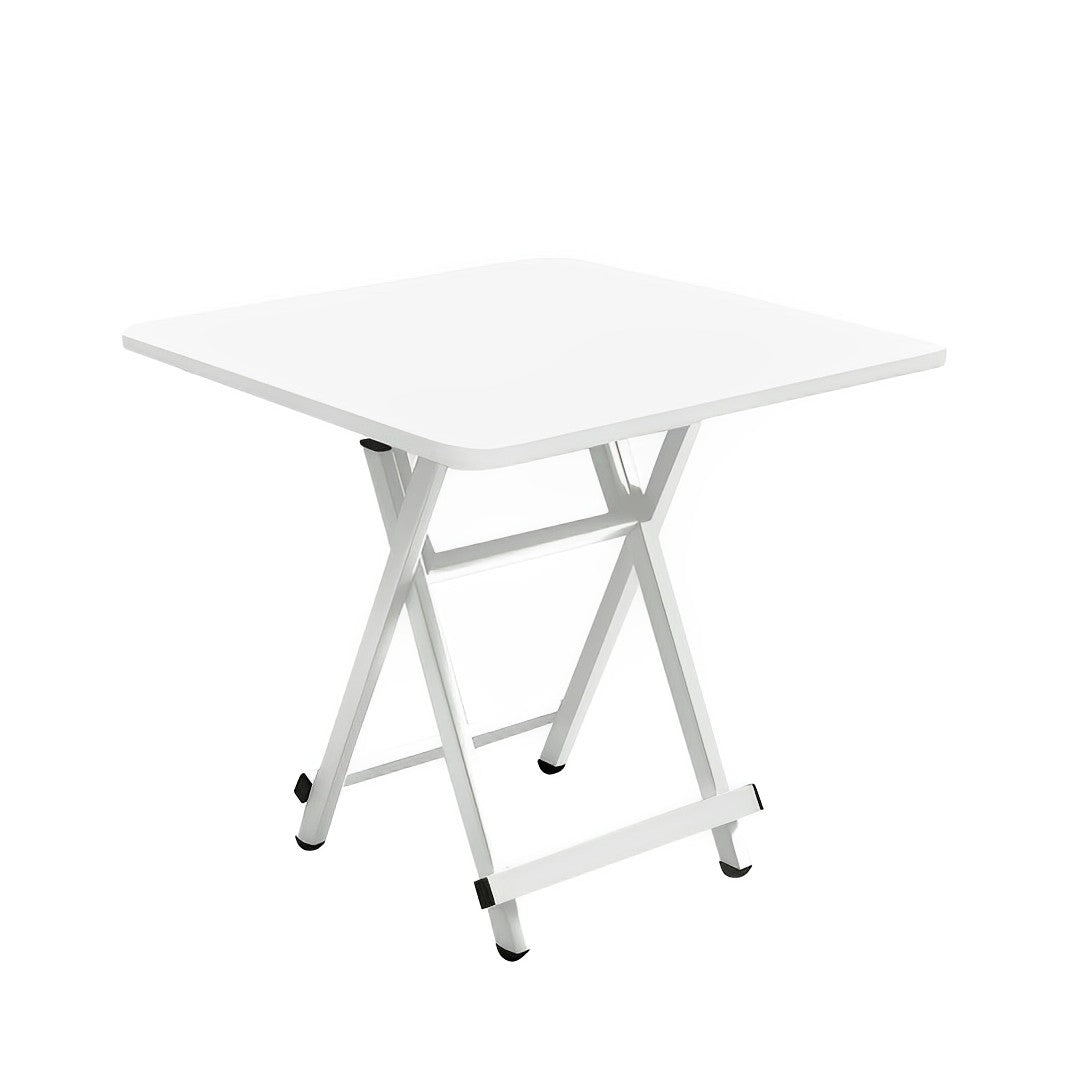 White Dining Table with Lacquered Legs