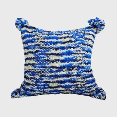 45cm Throw Pillow Deep Sea Blue Gradient