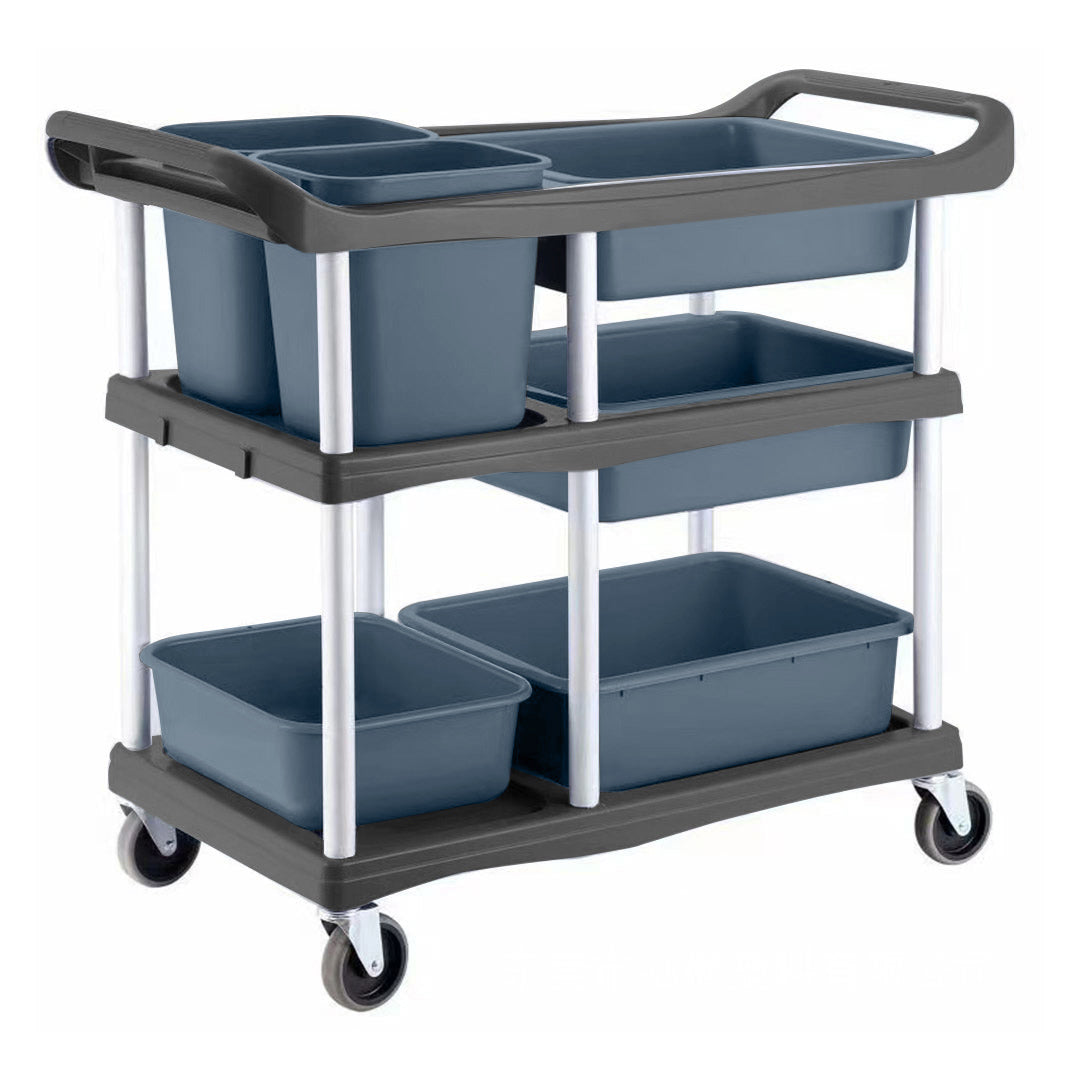3 Tier Commercial Food Trolley Cart