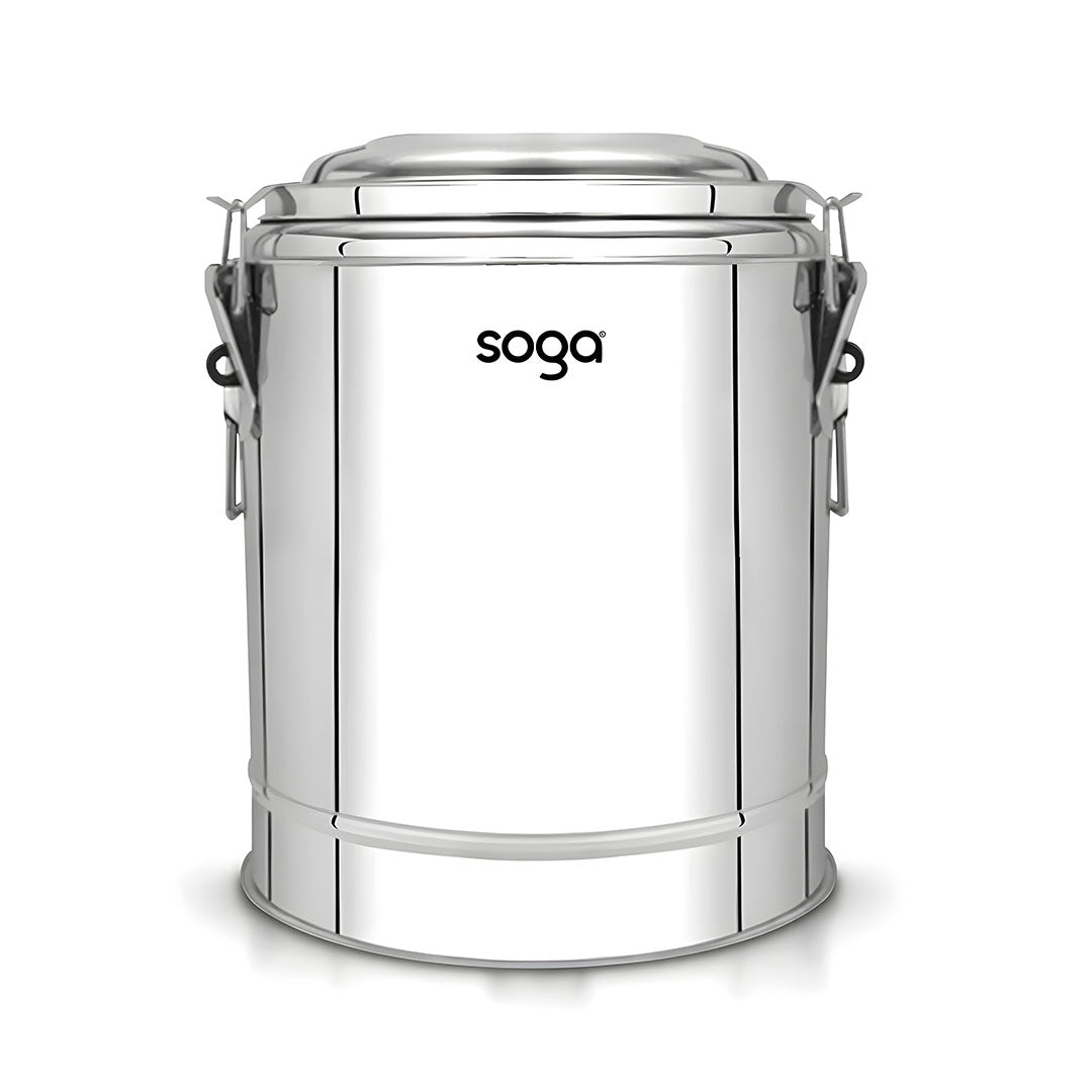 SOGA 50L Stainless Steel Insulated Stock Pot Hot & Cold Beverage Container