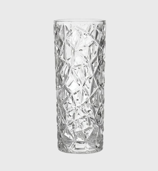 14x30cm Heavy Duty Glass Vase Crystal Clear