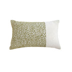 SOGA 35cm Modern Two-Tone Textured Block Design Throw Pillow
