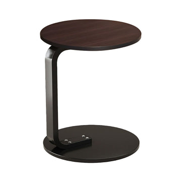 SOGA 50cm Wood Board Mini Side Table Movable Lightweight w/ Black Frame