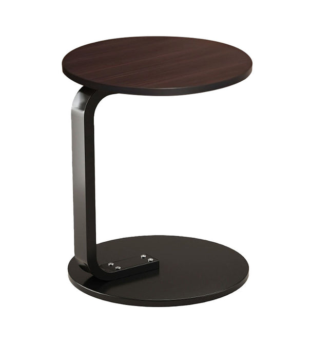 SOGA 50cm Wood Board Mini Side Table Movable Lightweight w/ Black Frame