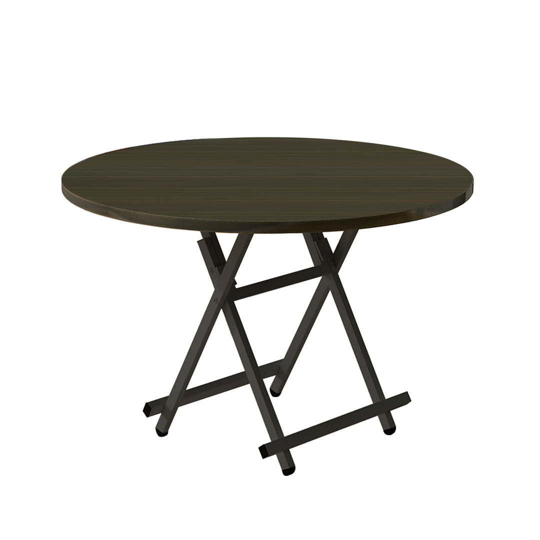Black Round Dining Table