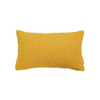 SOGA Boucle Textured Cushion 30x50cm Mustard Yellow Soft Cozy Decorative Throw Pillow