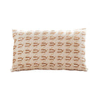 SOGA 35cm Embroidered Geometric Throw Pillow