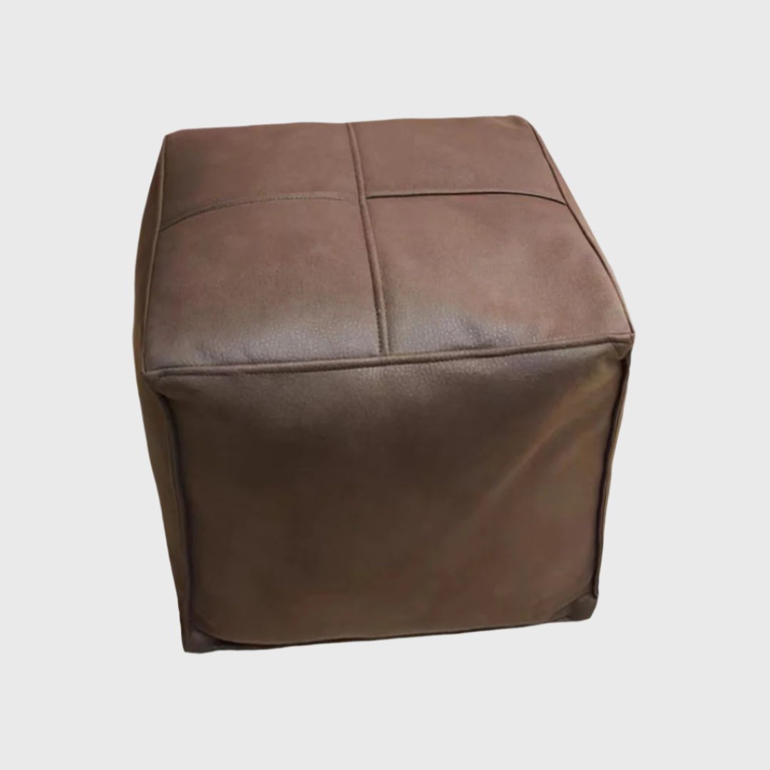 Premium Leather Pillow with Soft EPP Particle Insert