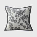 45cm Throw Pillow Black and White
