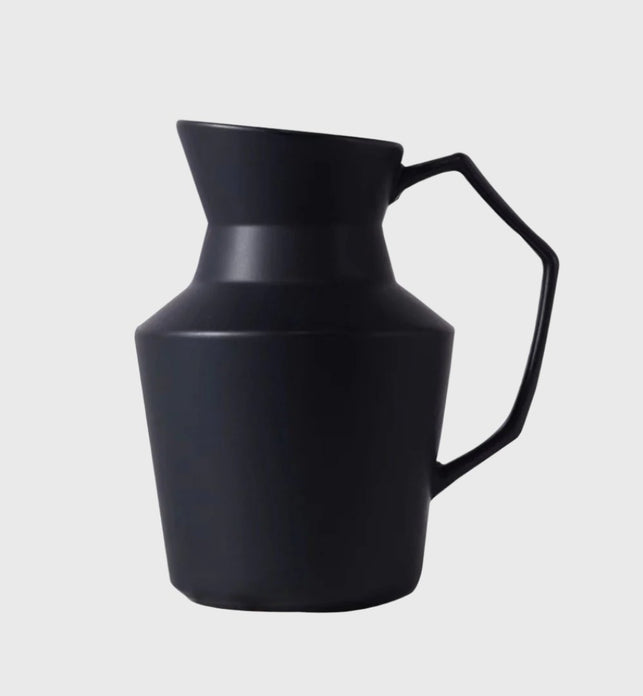 23.5x19.5cm Ornament Black Modern Vase Pitcher