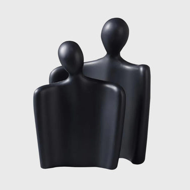 Ornament Set of 2 Abstract Human Figurine Sculptures