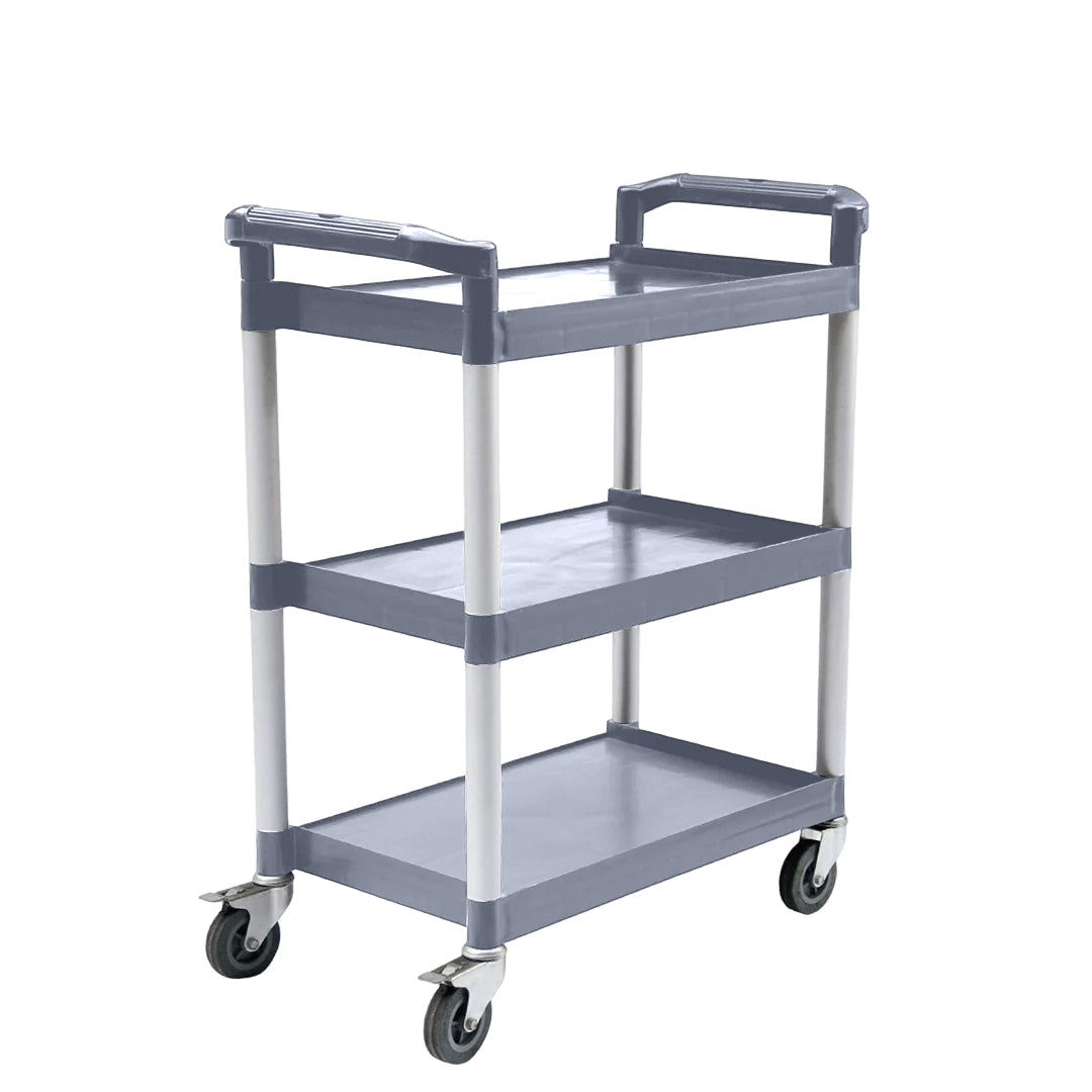 3 Tier Food Trolley 830x420x950mm Gray