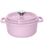 Cast Iron Ceramic Casserole 5L Pink 26cm