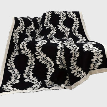 SOGA 130x170cm Throw Blanket Retro Vine Pattern