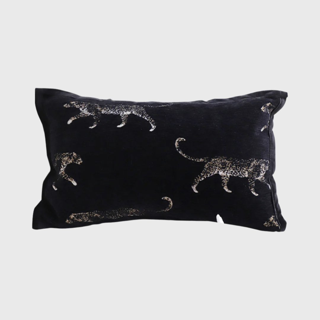 35cm Black Throw Pillow Elegant Decorative Cushion