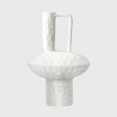 20x30cm Ornament Contemporary White Ceramic Vase