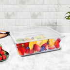 150mm Clear GN Pan 1/2 Food Tray with Lid