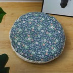 45cm Blue Premium Polyester Cotton Cushion with EPP Particle