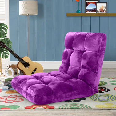 Recliner Lounge Sofa Cushion Purple