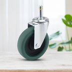 2 x 4" Polyurethane Swivel Castor Wheels