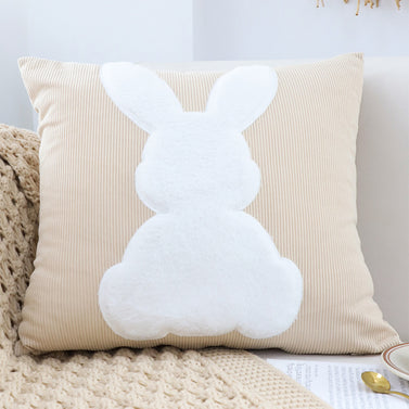 45cm Throw Pillow Light Tan Square Cushion