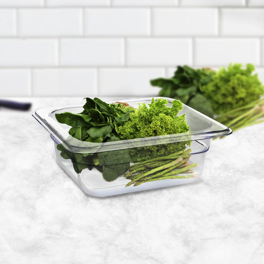 65mm Clear GN Pan 1/6 Food Tray
