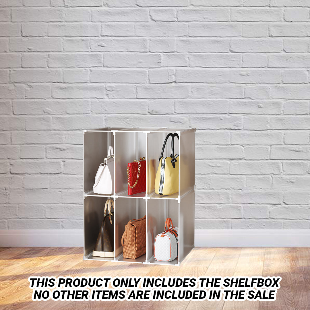 2 Tier Multifunctional PP Plastic Bag Box