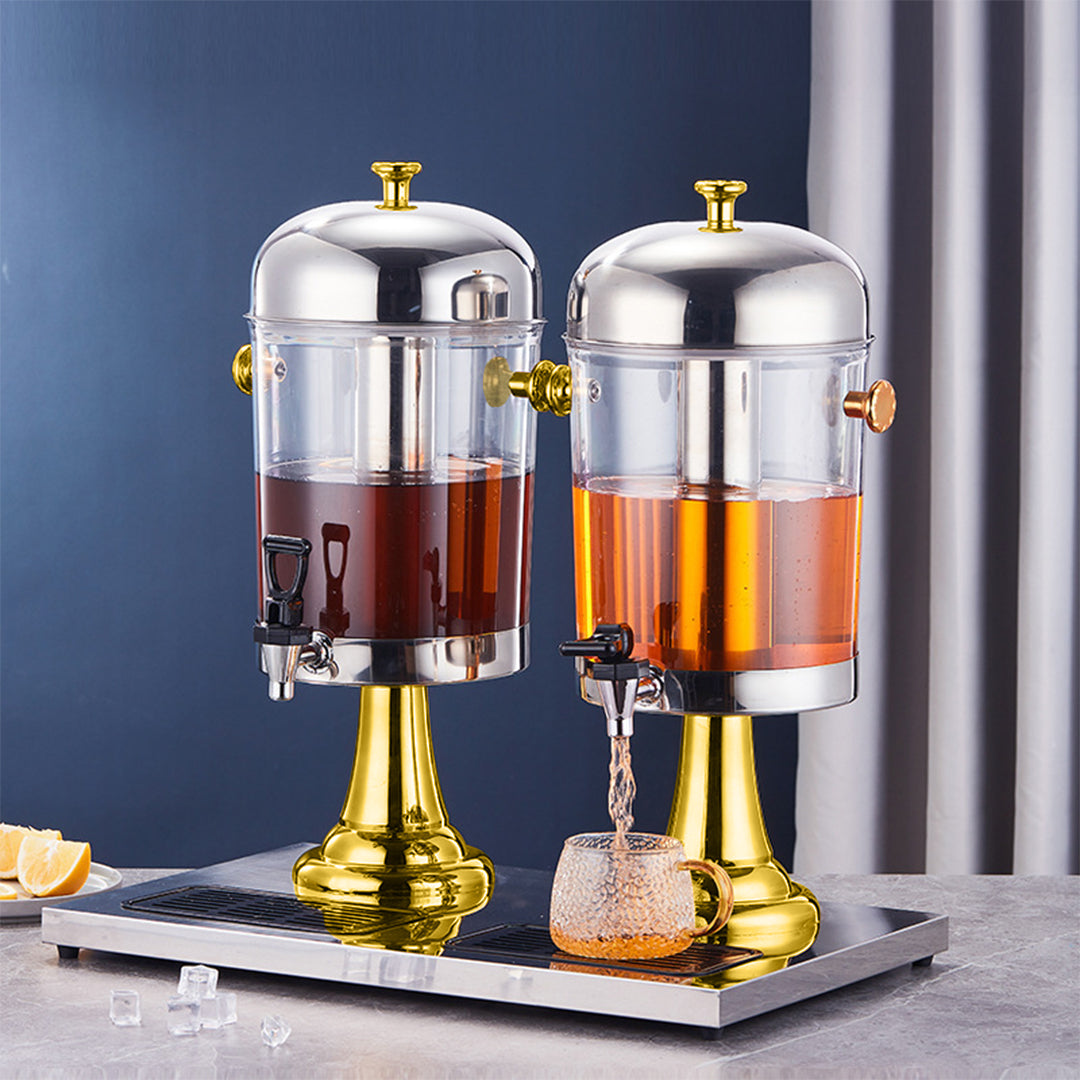 16L Dual Stainless Steel Dispenser