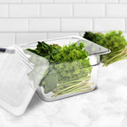 100mm Clear GN Pan 1/6 Food Tray with Lid