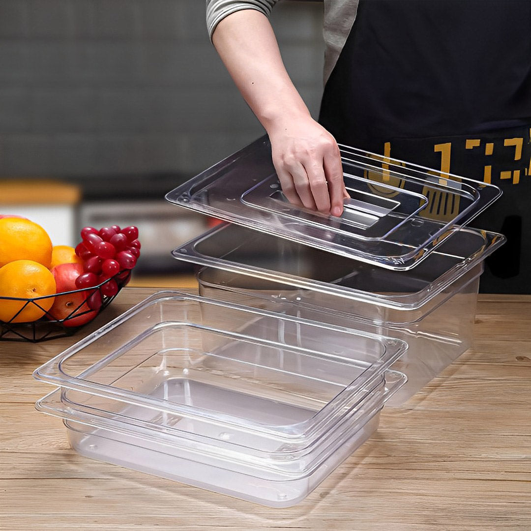 Clear 1/1 GN Lid Food Tray Cover