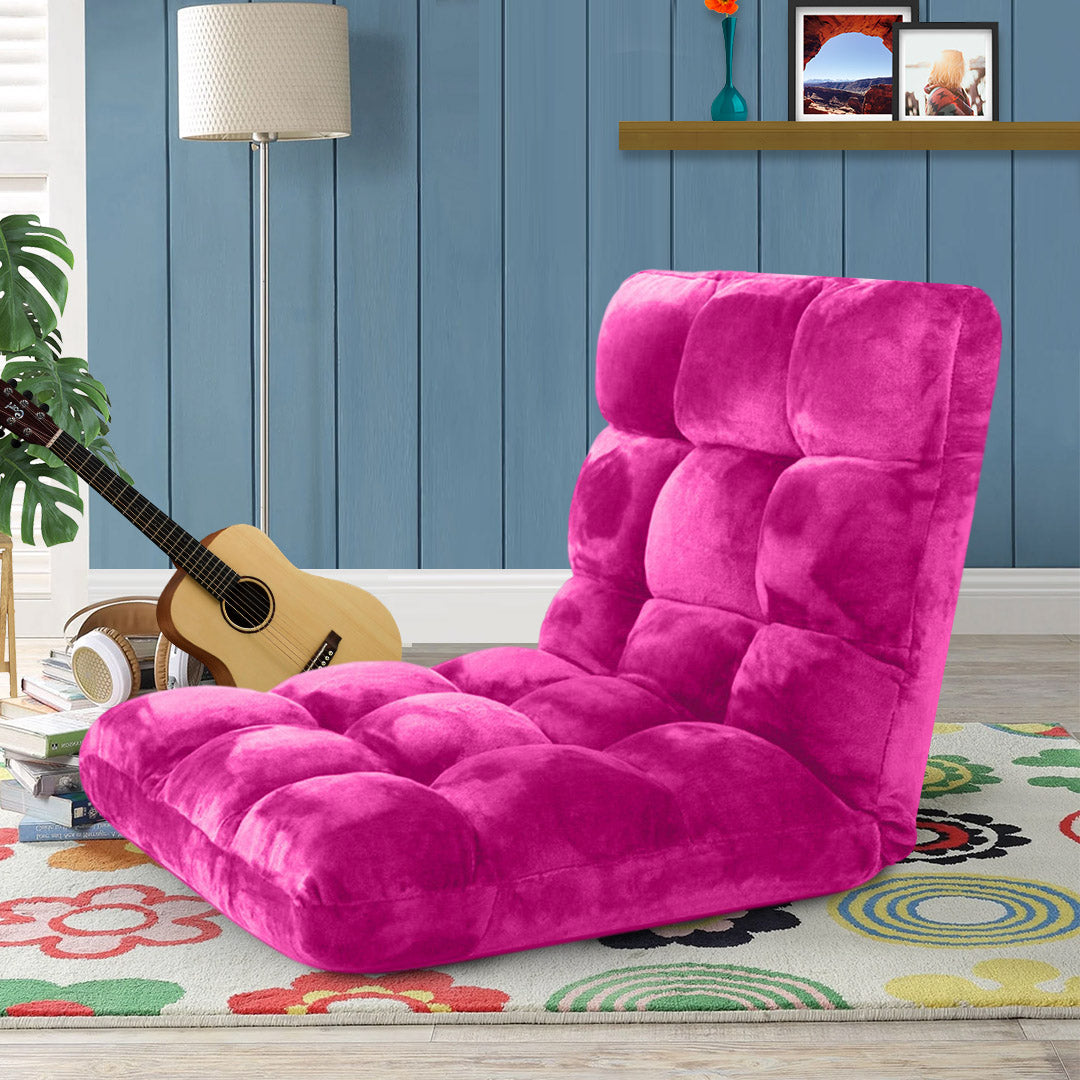 Recliner Lounge Sofa Cushion Pink