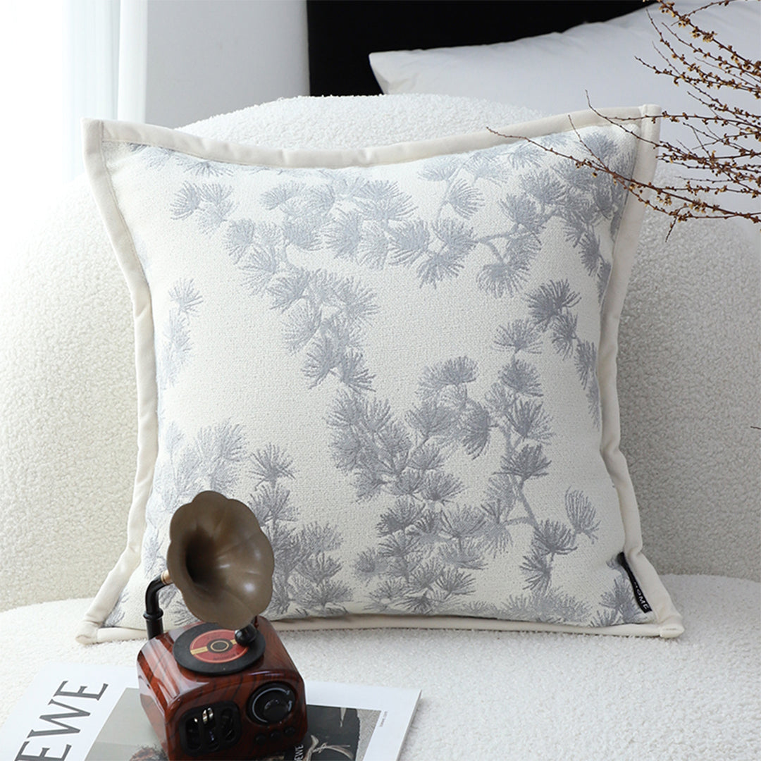 45cm Throw Pillow Cream White