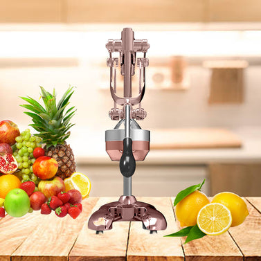 Stainless Steel Manual Juicer Gold