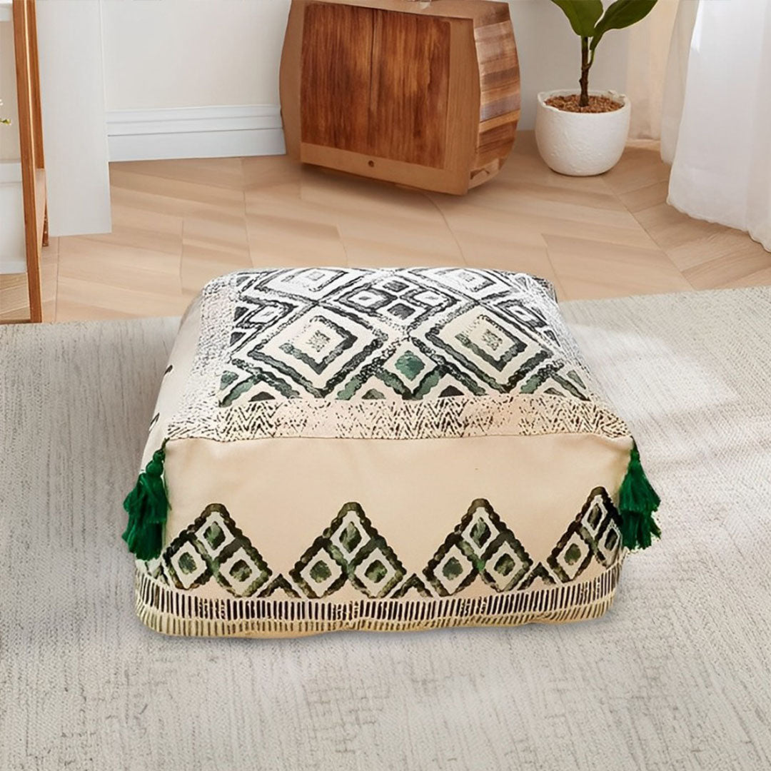 50cm Ultra-Comfort Polyester-Cotton Cushion with EPP Particle Support Home Decor