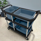 3 Tier Commercial Food Trolley Cart