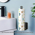 Black Wall-Mounted Kitchen Roll Holder