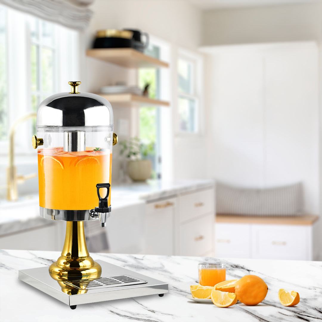 Single 8L Stainless Steel Dispenser