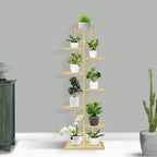 8 Tier Gold Metal Plant Flowerpot Display Rack