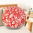 45cm Red Premium Polyester Cotton Cushion with EPP Particle